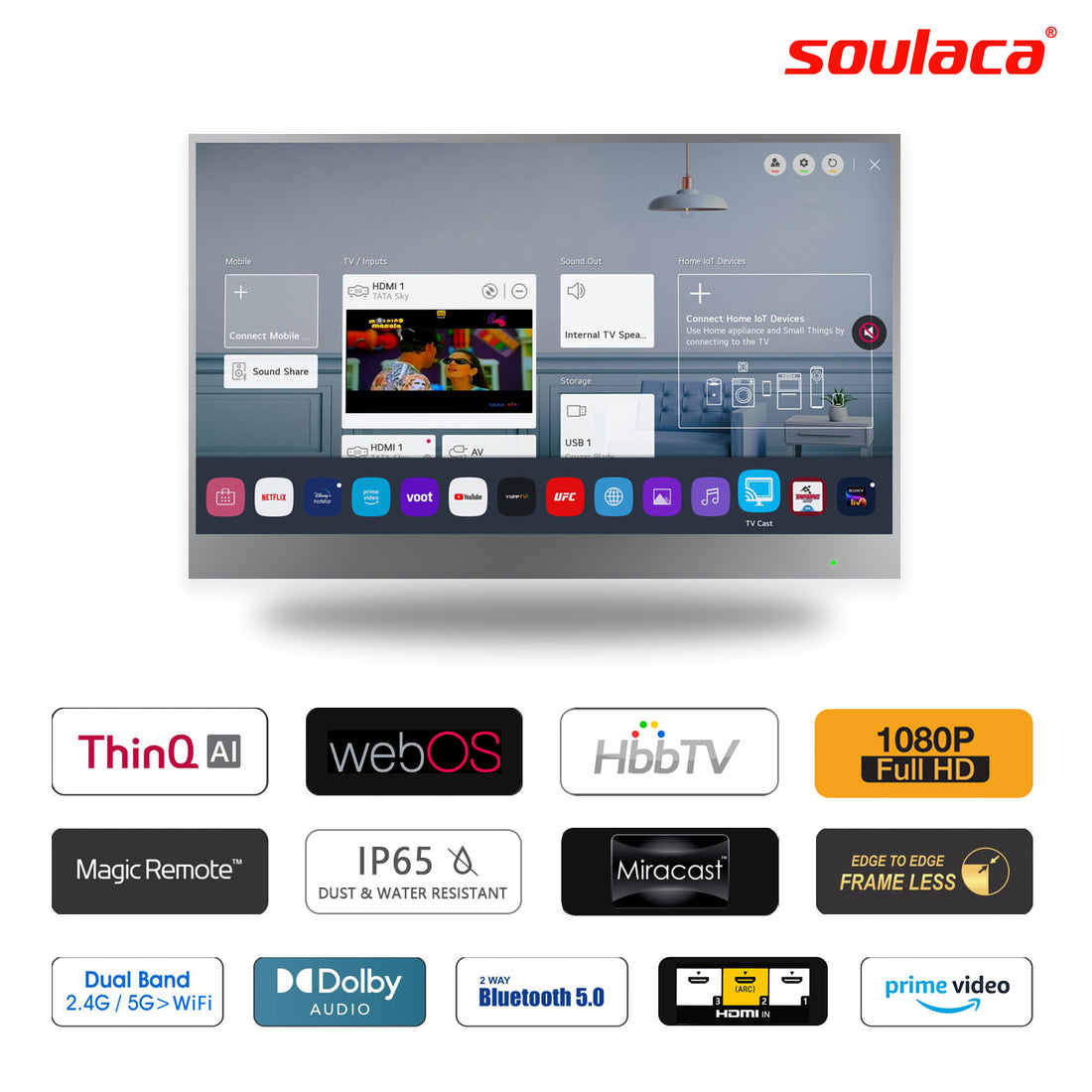 New Arrival- Super Smart Web OS LG Mirror TV