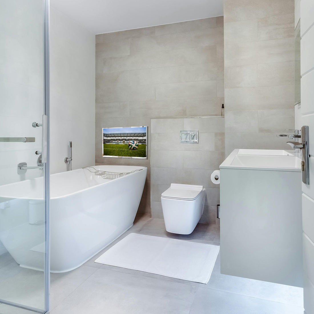 Explore the Future of Bathroom Entertainment with Soulaca Mirror TVs