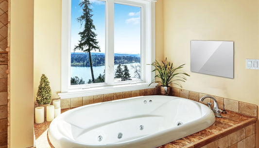 Soulaca Bathroom Mirror TV: Elevate Your Bathing Experience with webOS and Swift Shipping Across the US, UK, and Europe