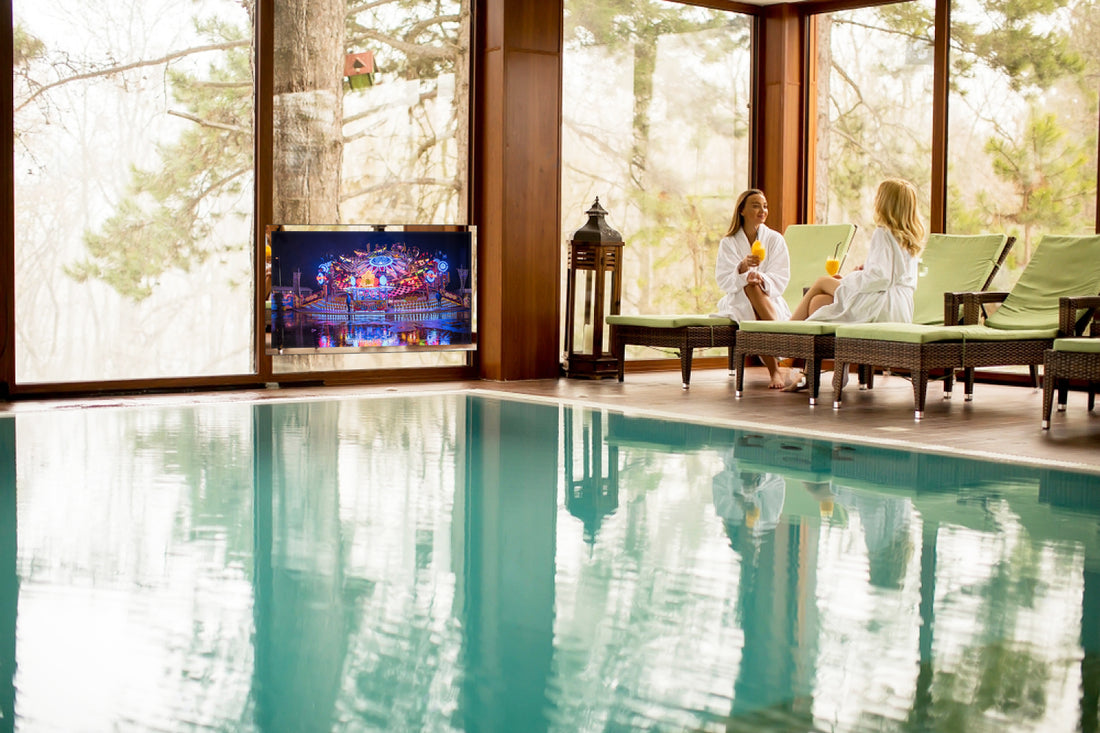 Enhance Your Spa Experience with Soulaca Waterproof Spa Use TV