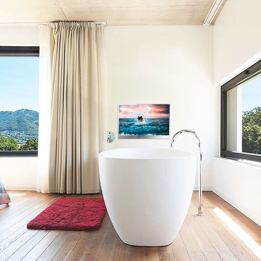 Elevate Your Bathroom Experience with a Waterproof TV and Mirror TV