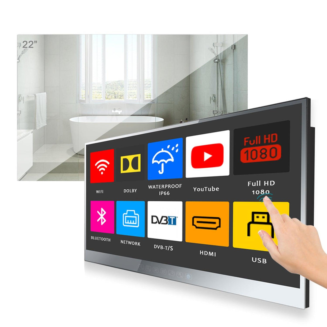 Our New Model Huayu Smart Mirror TV - Soulaca