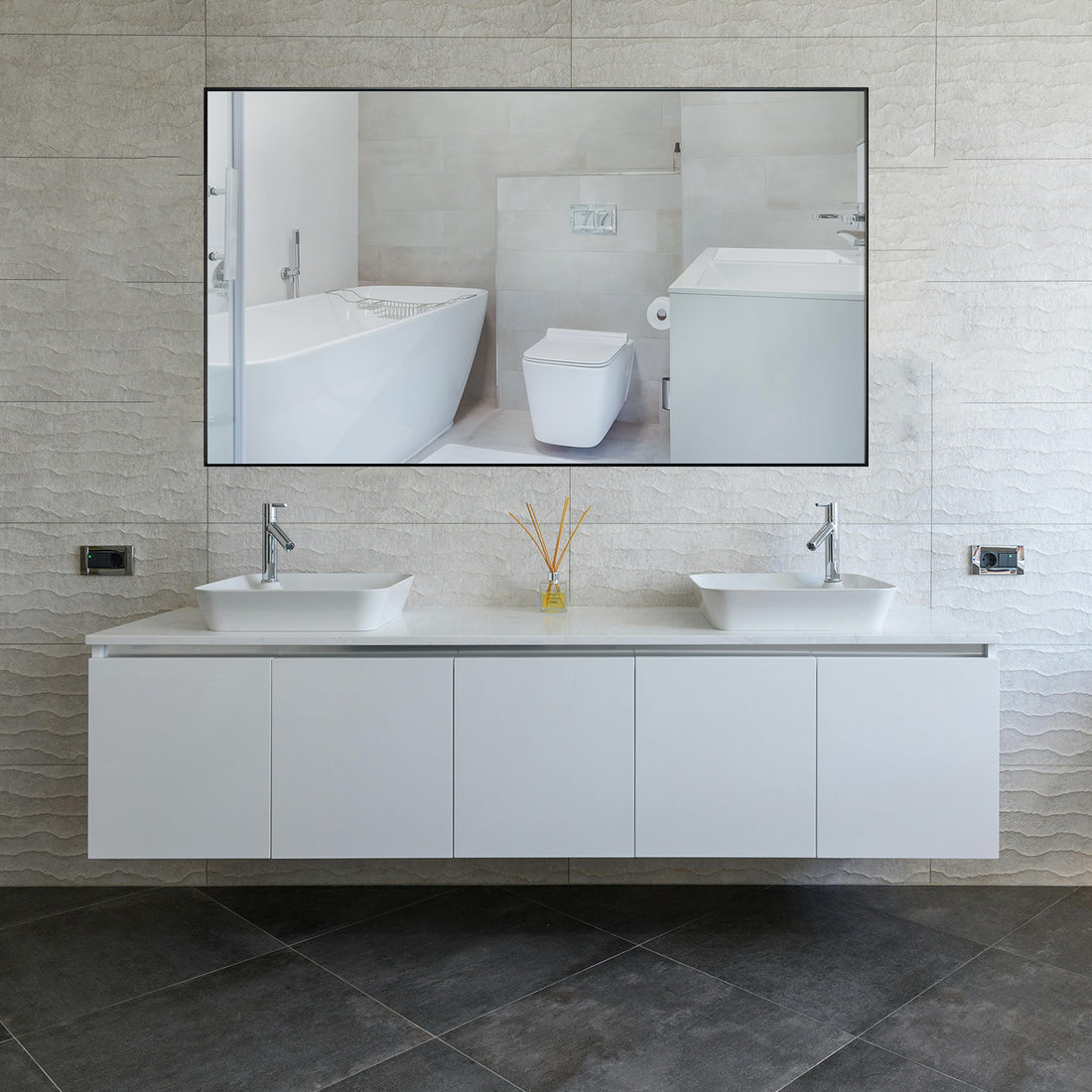 Elevate Your Space with the Soulaca Smart Mirror Waterproof TV!