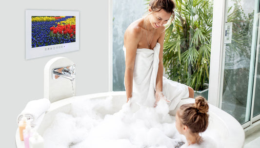 Discover the Future of Bathroom Entertainment with Soulaca Smart Mirror and Waterproof TVs