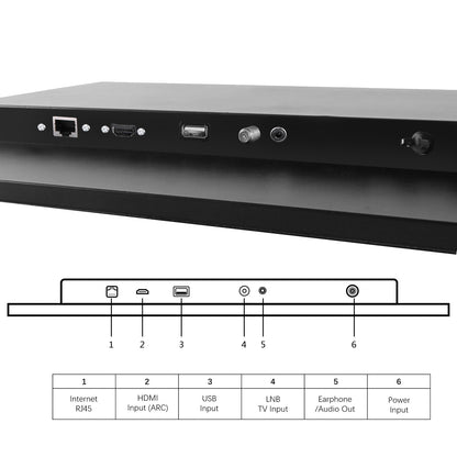 Soulaca品牌18.5吋浴室防水镜子智能電視香港可用DTMB-T/ 18.5 inch Smart Mirror TV DTMB-T HK Television-Soulaca