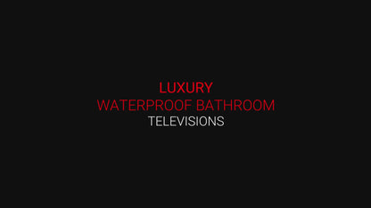 Soulaca 32 inch Touchscreen Smart Mirror LED TV for Bathroom Android Television Shower Boat