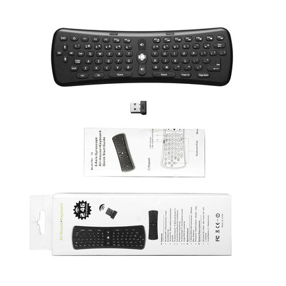 Soulaca Android TV Remote Controller RF 2.4G Wireless Air Mouse Keyboard TVAS24-Soulaca