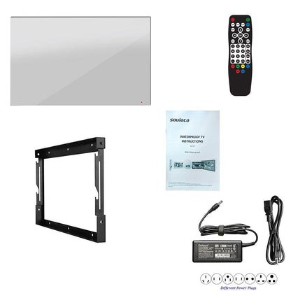 Soulaca 22" Smart Mirror LED TV with WiFi Bluetooth Waterproof Shower Television-Soulaca