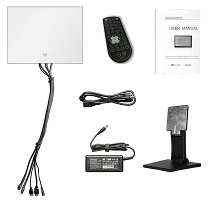 Soulaca 10.6" Magic Mirror Waterproof LED TV Bathroom Shower Room M106FN-Soulaca