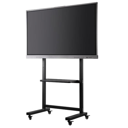 65 inches Touch Interactive Presentation Electronic White Board Office Meeting LCD Screen+Rolling Mounted-Soulaca